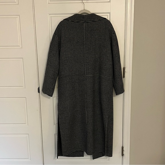 LAST CHANCE TODAY Toteme Black and White Checkered Annecy Coat | XS - Picture 6 of 11